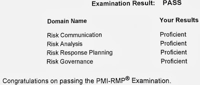 PMI Risk Management Professioanl (PMI-RMP) Examination Report