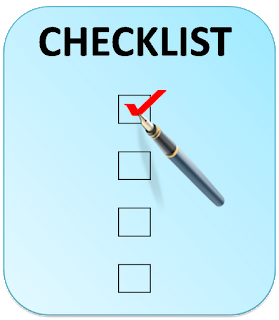 Checklist analysis to identify risks